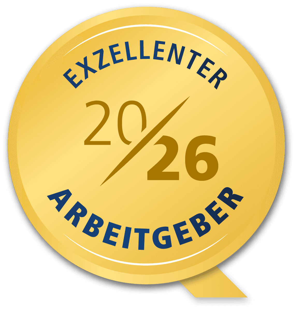 Top-Arbeitgeber Siegel 2026/2027 – Note 1,1 Sehr Gut – arbeitgeber-test.de