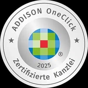 ADDISON OneClick Siegel — Zertifizierte Kanzlei