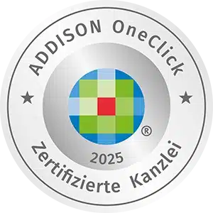 ADDISON OneClick Siegel — Zertifizierte Kanzlei